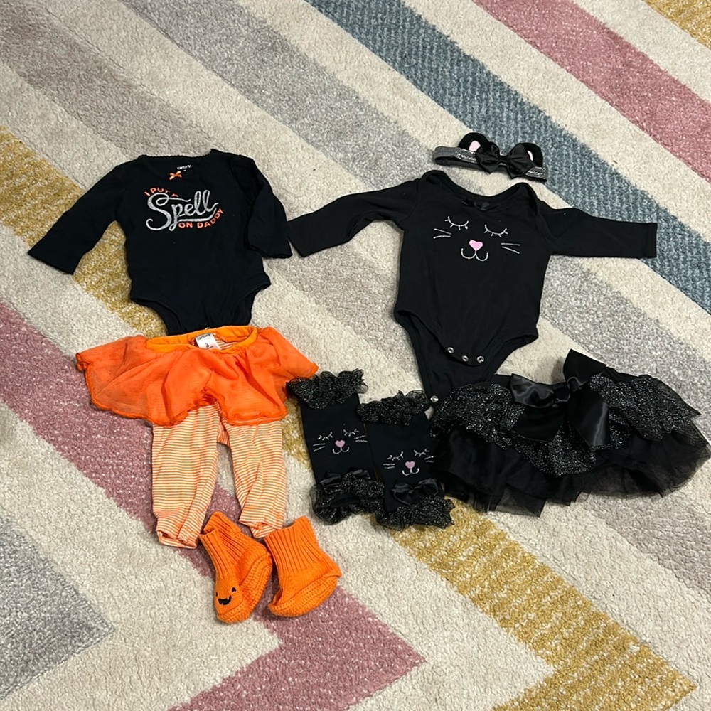 Girls 3M Halloween outfits